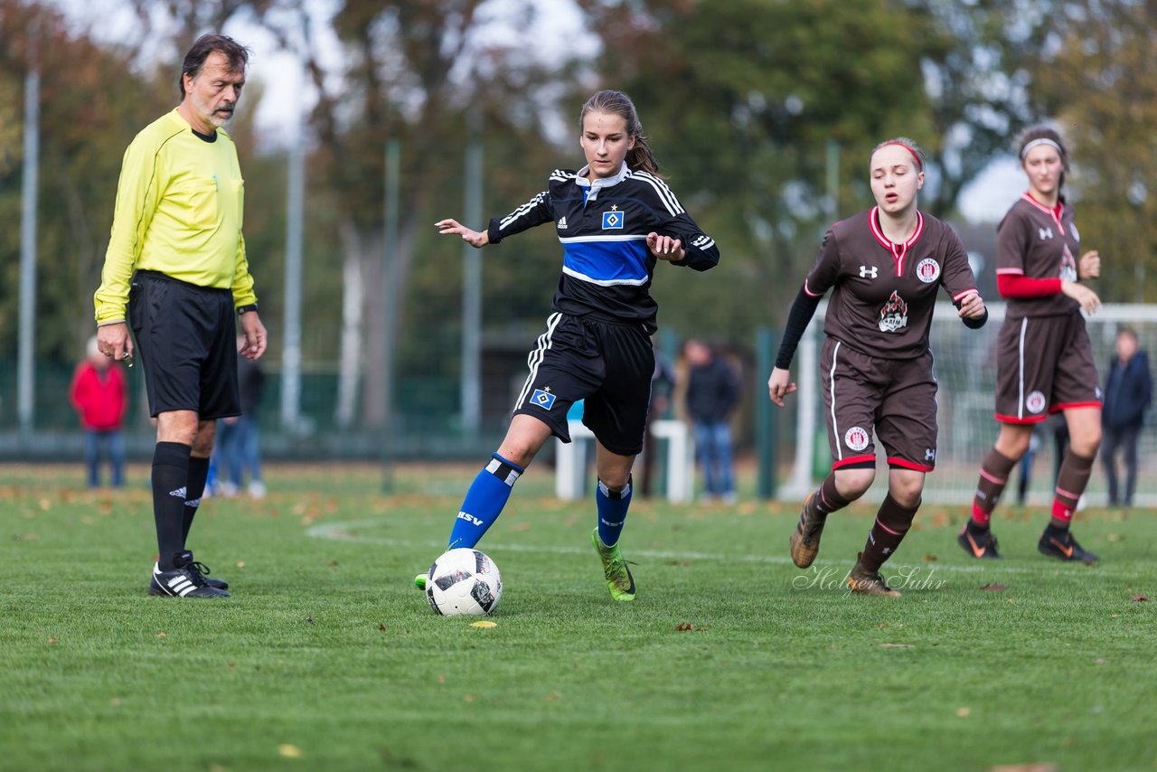 Bild 299 - B-Juniorinnen Hamburger SV - FC St.Pauli : Ergebnis: 1:2